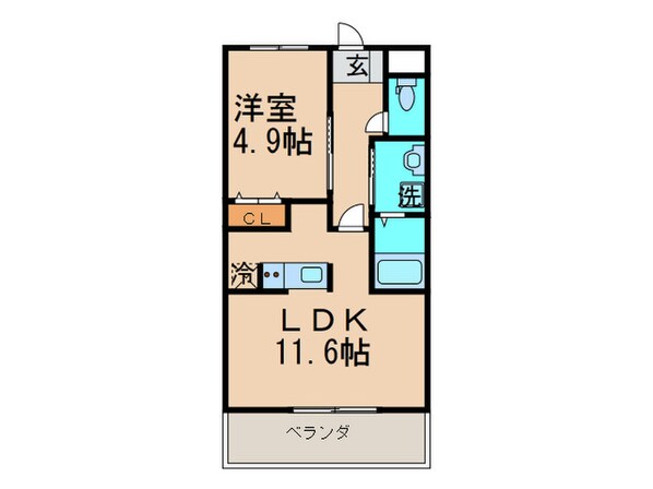 alaiseの物件間取画像